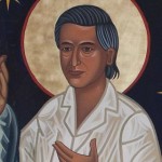 Saint Cesar Chavez, From the Dancing Saints Icon mural at St. Gregory of Nyssa Episcopal Church, San Francisco, CA.