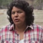 Honduran environmental activist Berta Cáceres, killed by US-trained forces in 2015.